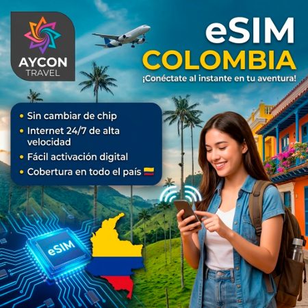 eSIM Colombie
