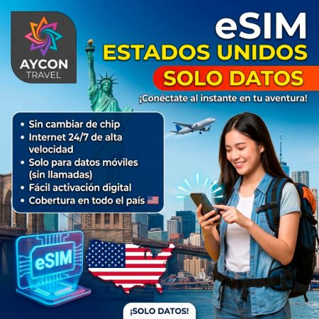 eSIM United States data only