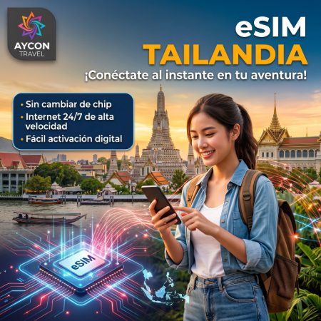 eSIM Tailandia